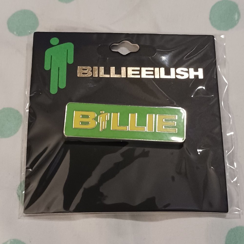 NWT! Hot Topic "BILLIE" ELISH PIN (Have 28 Left)